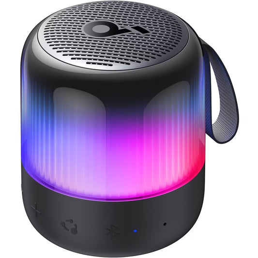 Boxa Portabila Bluetooth Anker SoundCore Glow Mini, 8W, RGB, Waterproof, Neagra A3136G11