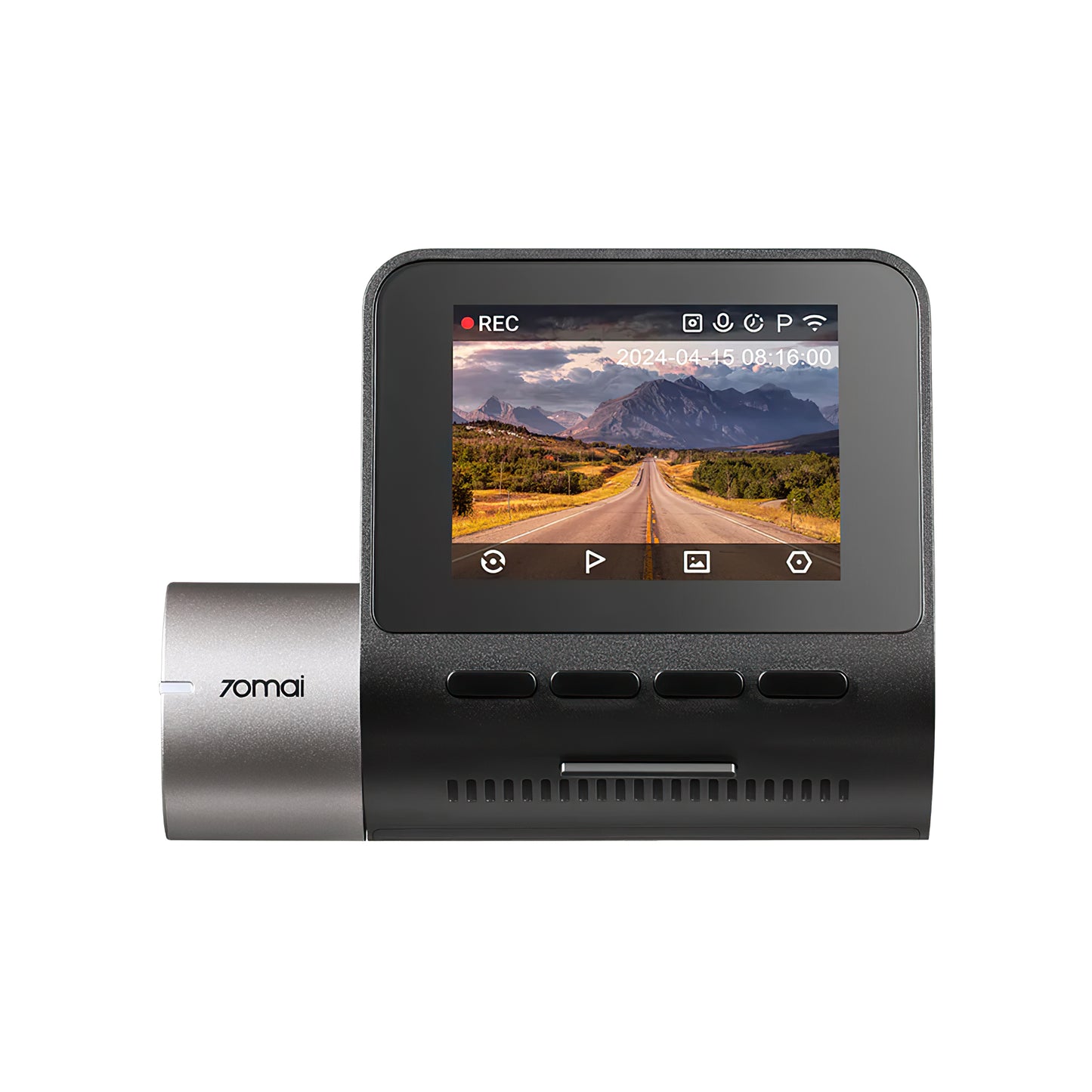 Camera Auto Fata Spate 70mai Dash Cam A510, 3K, GPS, Wi-Fi, Afisaj 2inch