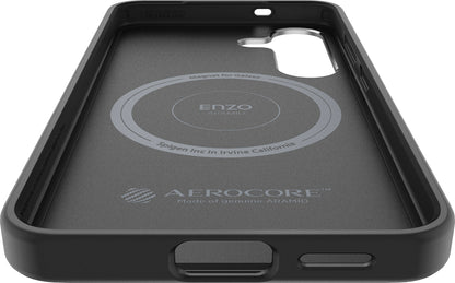 Husa pentru Samsung Galaxy S25+ S936, Spigen Enzo Aramid Magnet, Neagra GP-FPS936PGABW