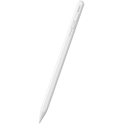 Touch Pen Baseus Smooth Writing 2 Series pentru Apple iPad, Versiune Activ, Alb SXBC060502